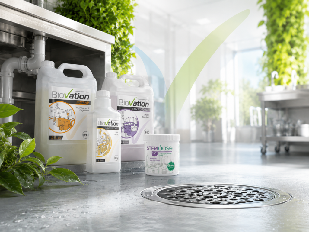 Drain Odour and Degreasing